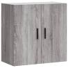 Wall Cabinet Grey Sonoma - Stylish Storage Solution | HipoMarket