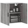 Wall Cabinet Grey Sonoma - Stylish Storage Solution | HipoMarket