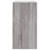 Wall Cabinet Grey Sonoma - Stylish Storage Solution | HipoMarket