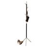 V-Part Standing Coat Rack with 4 Hooks - Stylish Hall Stand