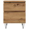 Trendy Artisan Oak Bedside Cabinets - 2 pcs | HipoMarket