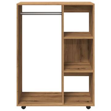 Wardrobe Artisan Oak - 80x40x110 cm | Durable Engineered Wood