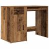 Elegant Old Wood Desk - 100x49x75 cm Engineered Wood