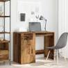 Elegant Old Wood Desk - 100x49x75 cm Engineered Wood