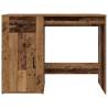 Elegant Old Wood Desk - 100x49x75 cm Engineered Wood