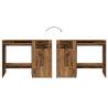 Elegant Old Wood Desk - 100x49x75 cm Engineered Wood