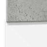 Concrete Grey Dishwasher Panel - 45x3x67 cm | Hipo Market