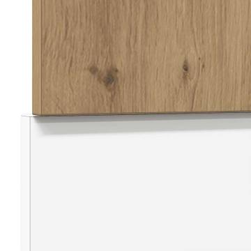 Artisian Oak Dishwasher Panel - 45x3x67 cm | Hipomarket UK