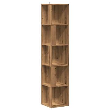 Corner Cabinet Artisan Oak - Space-Saving & Stylish Storage