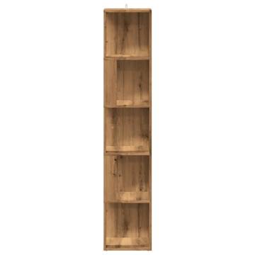 Corner Cabinet Artisan Oak - Space-Saving & Stylish Storage