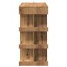 Bar Table with Storage Rack - Artisan Oak 100x50x101.5 cm