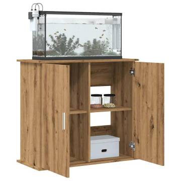 Aquarium Stand Artisan Oak - Durable & Stylish (81x36x73 cm)