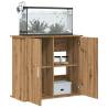  Aquarium Stand Artisan Oak 81x36x73 cm Engineered Wood Colour artisan oak Size 81 x 36 x 73 cm 