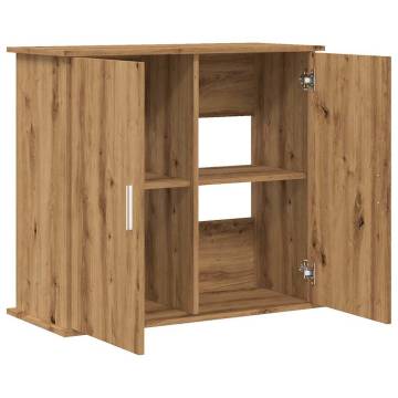 Aquarium Stand Artisan Oak - Durable & Stylish (81x36x73 cm)