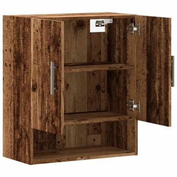 Wall Cabinet Old Wood 60x31x70 cm | Durable Engineered Wood