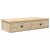 Wall Shelf with Drawers - Sonoma Oak 80x31x17 cm | HipoMarket