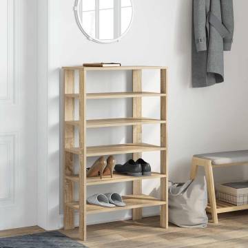 Shoe Rack Sonoma Oak 61x32x105 cm | Stylish Storage Solution