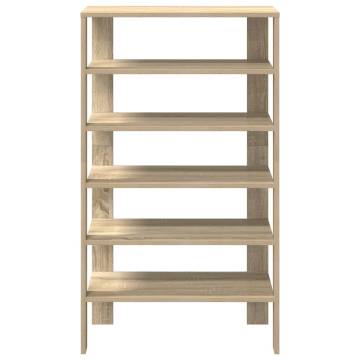 Shoe Rack Sonoma Oak 61x32x105 cm | Stylish Storage Solution