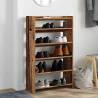 Shoe Rack Old Wood 60x25x100 cm - Stylish & Durable Storage