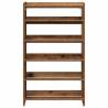 Shoe Rack Old Wood 60x25x100 cm - Stylish & Durable Storage