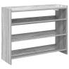 Shoe Rack Grey Sonoma 80x25 cm | Stylish & Durable Storage