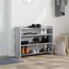 Shoe Rack Grey Sonoma 80x25 cm | Stylish & Durable Storage