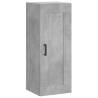 Elegant Concrete Grey Highboard - Stylish Storage Solution