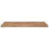 100x40 cm Solid Acacia Wood Live Edge Table Top | Hipomarket