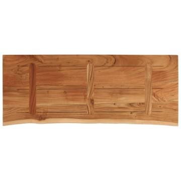 Solid Wood Acacia Bathroom Countertop 140x60 cm | HipoMarket