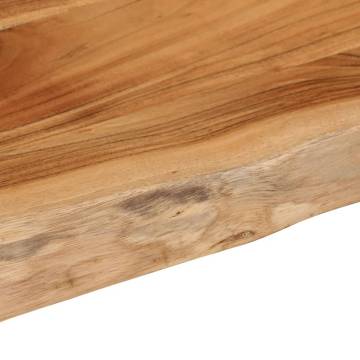 Solid Wood Acacia Bathroom Countertop 140x60 cm | HipoMarket