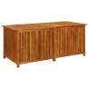 Garden Storage Box 175x80x75 cm Solid Acacia Wood Size 175 x 80 x 75 cm 