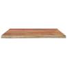 Solid Acacia Wood Bathroom Countertop 70x60 cm | Hipo Market