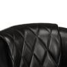 Luxurious Black Real Leather Tub Chair - Hipomarket UK