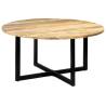 Chic Solid Mango Wood Dining Table 150x73 cm - Unique Design