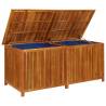 Garden Storage Box 175x80 cm Made of Solid Acacia Wood