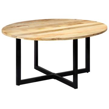 Chic Solid Mango Wood Dining Table 150x73 cm - Unique Design