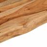 Solid Wood Acacia Wall Shelf - Live Edge - 90x20x3.8 cm