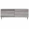 Stylish Grey Sonoma Coffee Table - Durable Engineered Wood