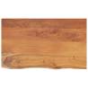 Acacia Wood Bathroom Countertop 110x60x2.5 cm | HipoMarket