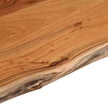 Acacia Wood Bathroom Countertop 110x60x2.5 cm | HipoMarket