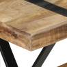 Unique Rough Mango Wood Dining Table - 140x70 cm | HipoMarket