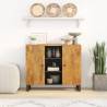  Sideboard with 2 Doors 90x33x75 cm Solid Wood Mango Colour honey brown Quantity in Package 1 