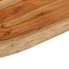 Bathroom Countertop 80x60 cm - Solid Acacia Wood | HipoMarket