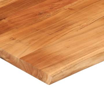 Solid Wood Acacia Desk Top 110x80 cm | Live Edge Design