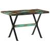 Solid Reclaimed Wood Dining Table - 120x60 cm | HipoMarket