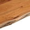 Bathroom Countertop 100x60 cm - Solid Acacia Wood