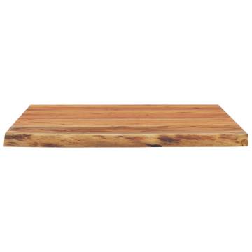 Bathroom Countertop 60x60x2.5 cm in Solid Acacia Wood