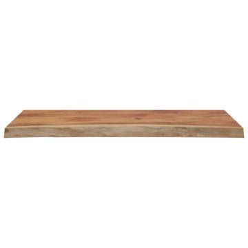 Table Top 110x40x2.5 cm - Solid Acacia Live Edge