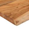 Table Top 110x40x2.5 cm - Solid Acacia Live Edge