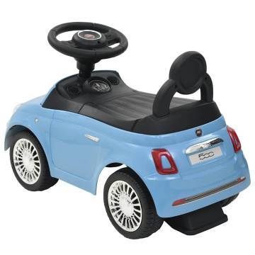 Fiat 500 Ride-on Car Blue - Ultimate Fun for Kids